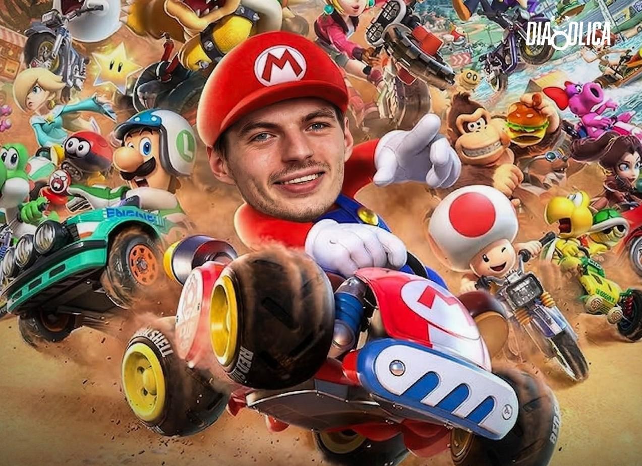 维斯塔潘调侃：我把模拟器换成了游戏机，最近在练马里奥赛车